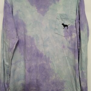 PINK Victoria’s Secret Tie Dye Long Sleeve Tee M
